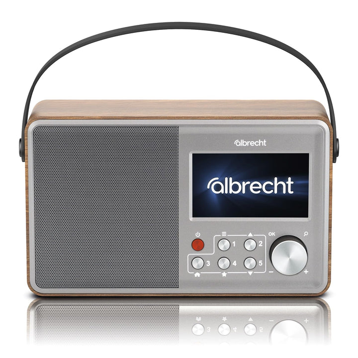 Albrecht DR 862 DAB+ Digitalradio mit UKW | intuitive Handhabung | grosse Schriften | aktivierbarer