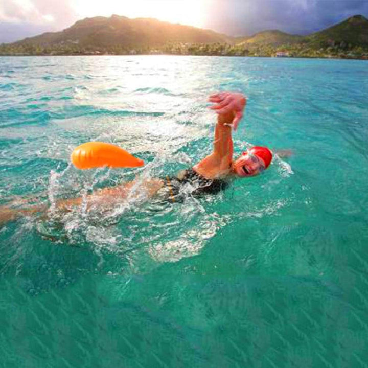 20L Schwimmboje Wasserdicht Aufblasbare Trockentasche Schwimmen Hohe Sichtbarkeit für Wassersport, o
