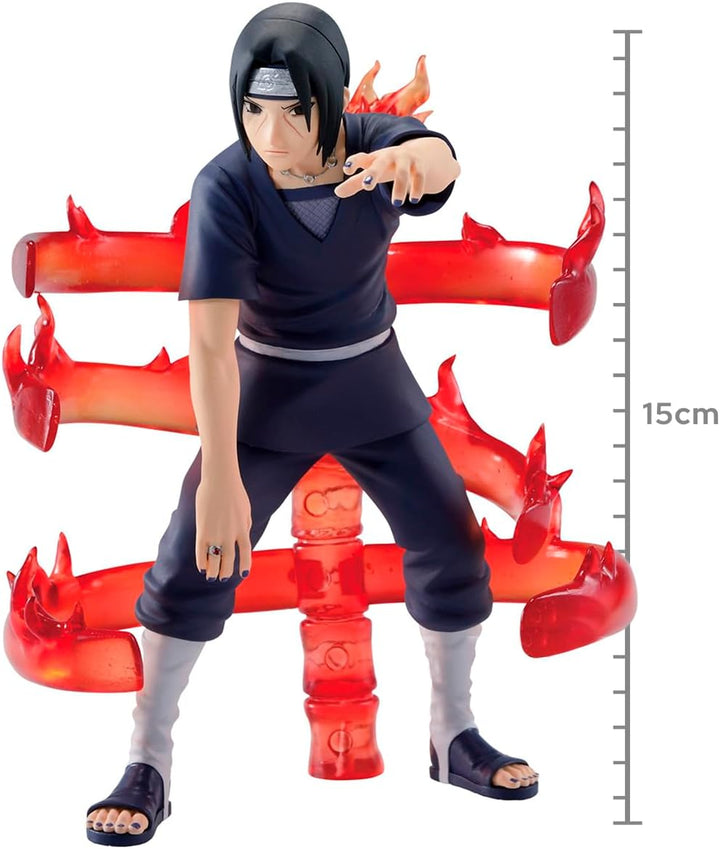 BANPRESTO Uchiha Itachi Naruto Shippuden, Effectreme, 14 cm, Mehrfarbig BP88137
