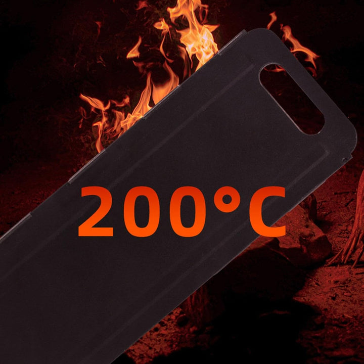 Windschutz aus verzinktem Eisen, Grill, Picknickkocher, Windschutz, faltbarer Campingkocher, Windsch