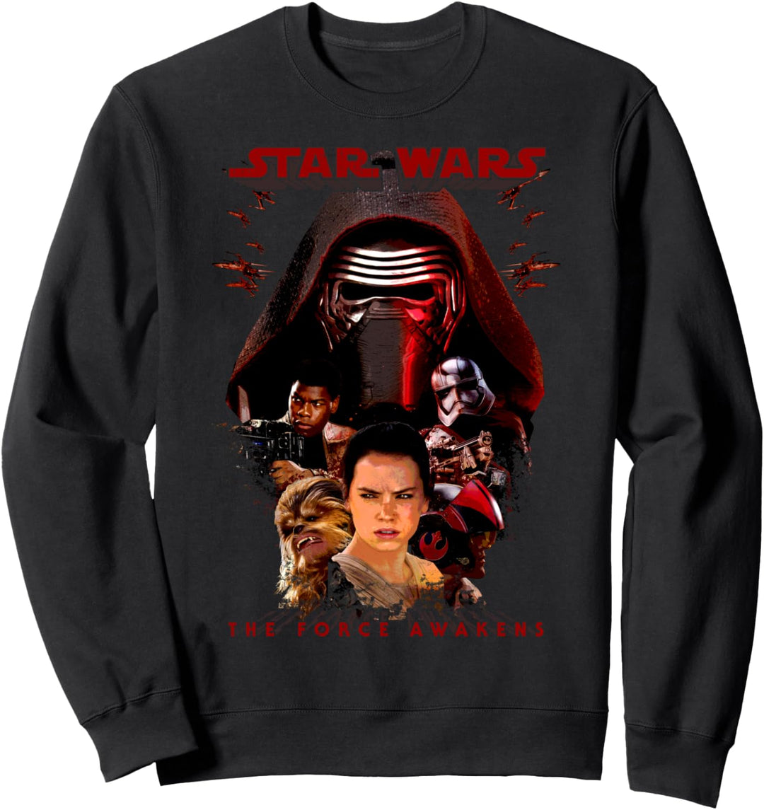 Star Wars The Force Awakens Group Shot Sweatshirt