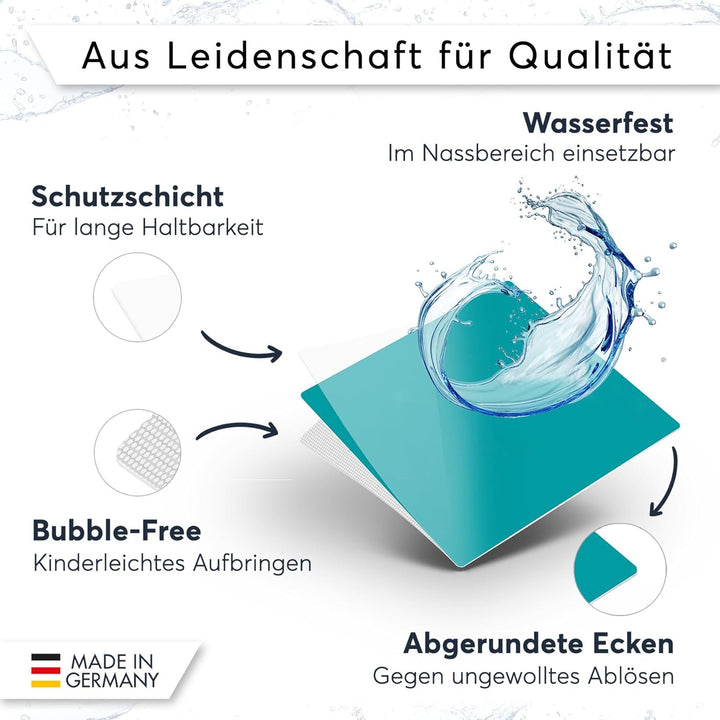 Fliesen-Muster - CREATISTO Dekorations-Fliesensticker für Küchenfliesen und Bad Fliesen I Bad u. Küc