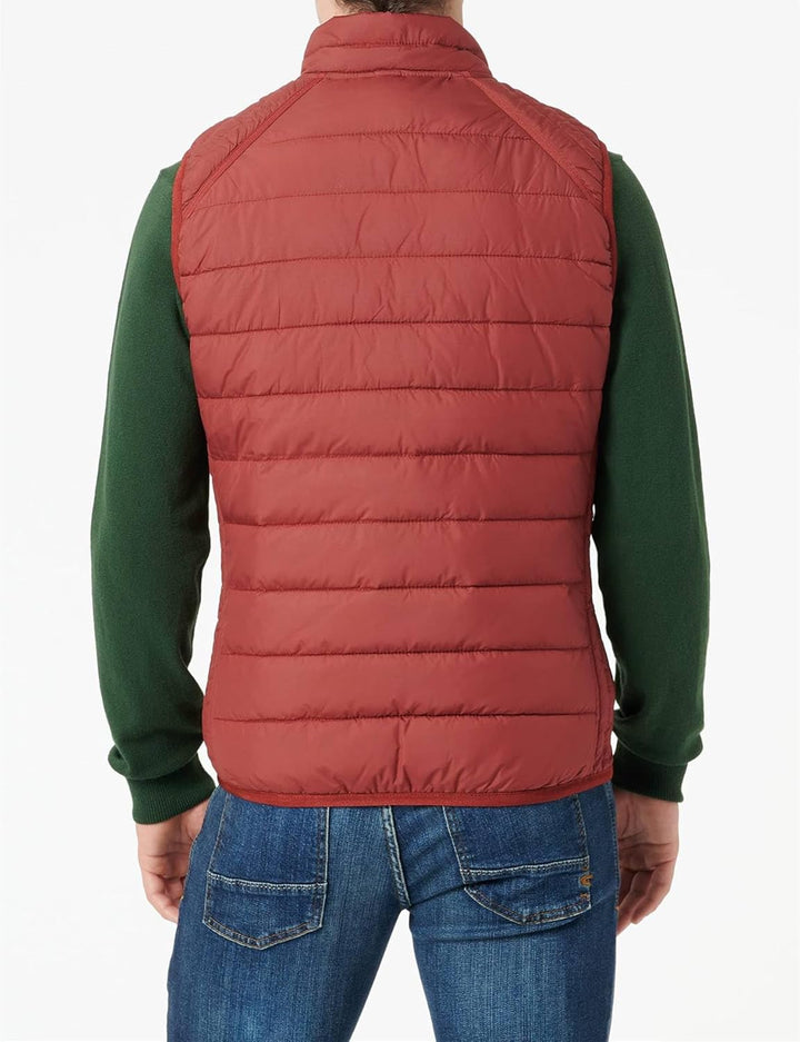 s.Oliver Herren Weste ärmellos, Dark Red