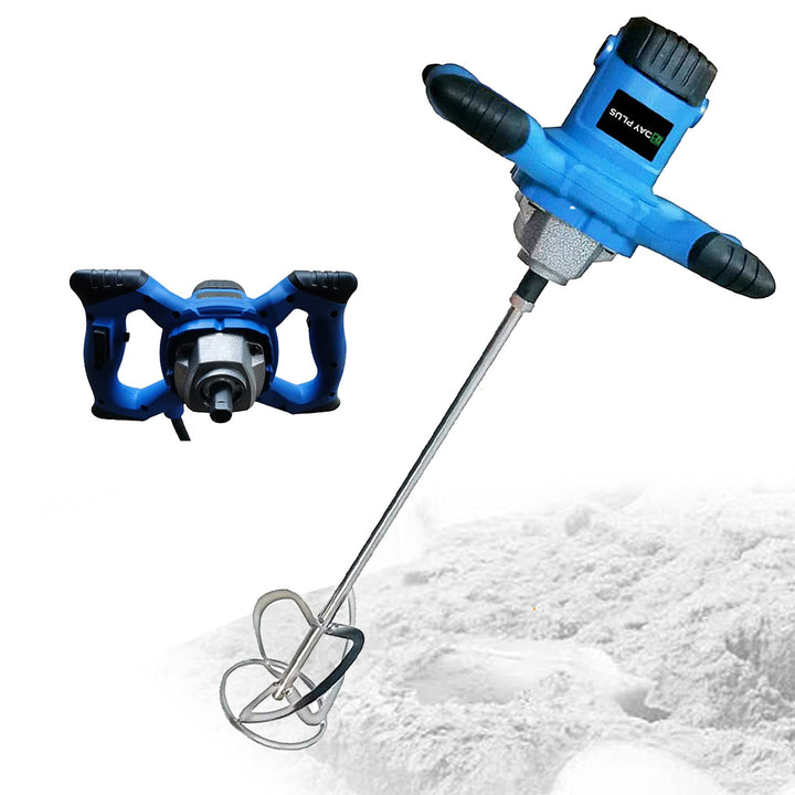 Rührwerk Handrührwerk, Farb-Mörtelrührer Betonrührer für Farbe, Putz &amp; Estrich (2600W, Rührquirl Ø 1