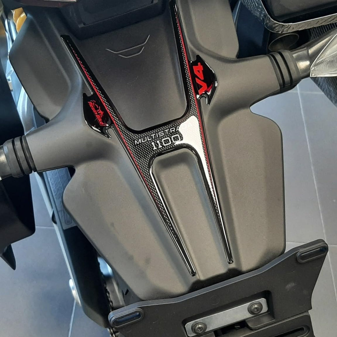 Aufkleber Motorrad Kompatibel Mit Ducati Multistrada V4 1100. Tankpad - Schutz Stopfen - Zehenbereic