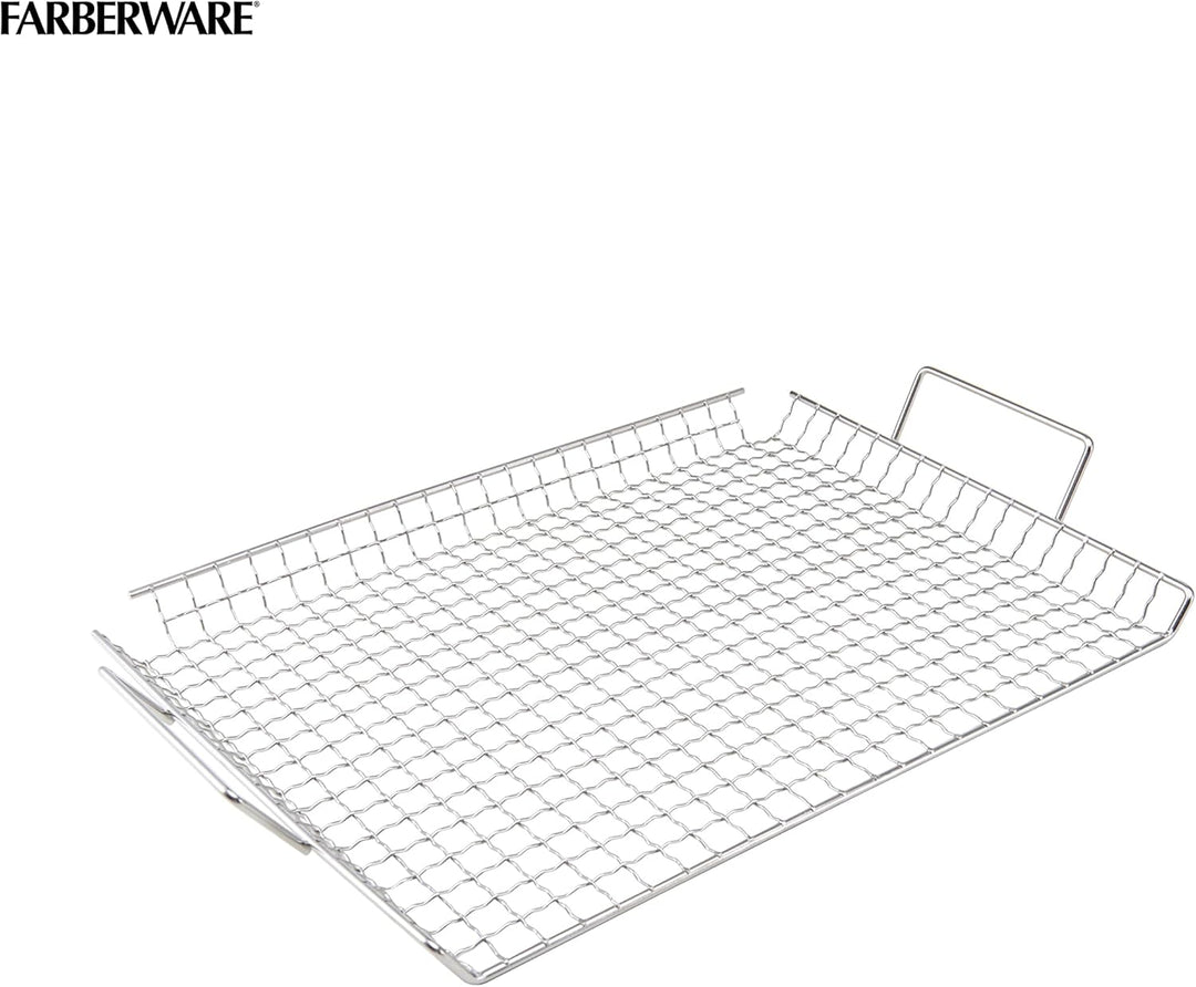 Farberware Grillaufsatz aus Edelstahl 5275952 Draht-Grillaufsatz, Draht-Grillaufsatz