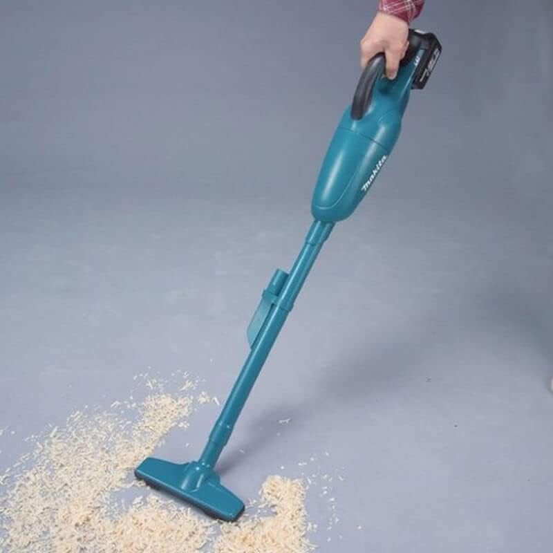 Makita, Anzeigeleuchten, DCL182Z Akku-Staubsauger 18 V (ohne Akku, ohne Ladegerät), Schwarz, Blau