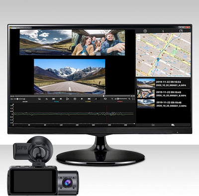 VANTRUE Aktualisiert N4/X4S/N1P/T3 Auto Dashcam Kamera Saugnapf Haltung mit Typ C USB-Port und GPS M