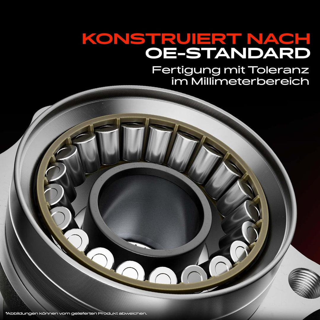 Frankberg Radnabe Radlagersatz Hinten Kompatibel mit Tourneo Custom V362 FY FZ F3 2.0L 2015-2021 Tra