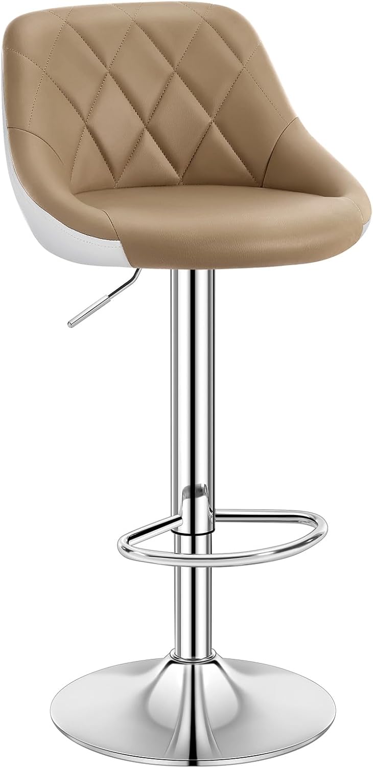 WOLTU® 1x Barhocker Barstuhl Tresenhocker Bistrohocker mit Griff, Design Stuhl, höhenverstellbar, fr
