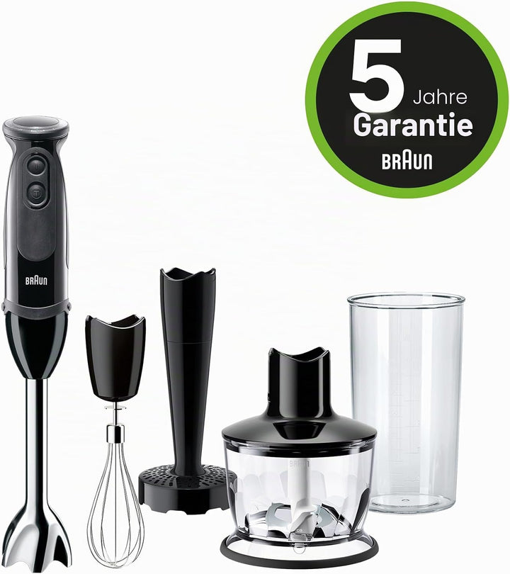 Braun Household MultiQuick 5 MQ 5237 BK Standmixer 0,5 l Stabmixer Schwarz 1000 W 1000 W 5237BK | 4