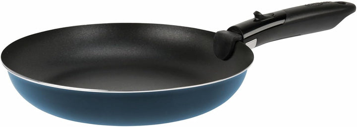 Sitram 714251 Kochgeschirr, 10-teilig, Aluminium, blau-metallisch-matt: abnehmbarer Griff, 3 Pfannen
