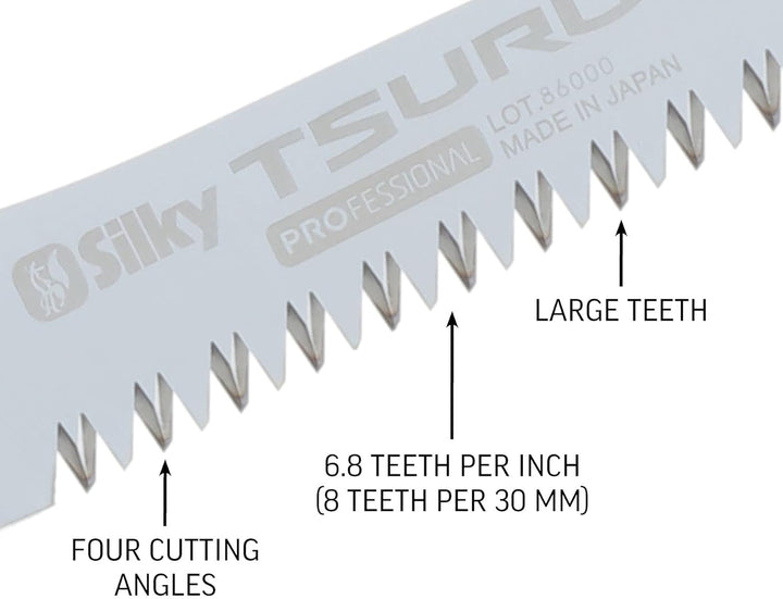 Silky Tsurugi Fuchsschwanz Klinge, 451-20 200 mm, Large Teeth, 200 mm, Large Teeth
