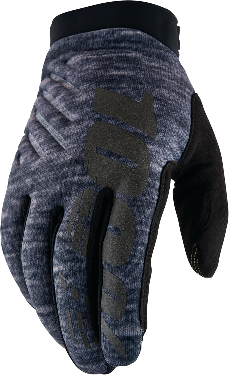 100% Kids Brisker Gloves grau meliert S, grau meliert S