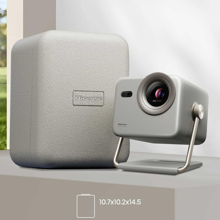 Hisense Laser Mini Projector M2 Pro, 65”-200" Projektionsgrösse,4K,Optischer Zoom 1.0-1.3:1,Reiner D