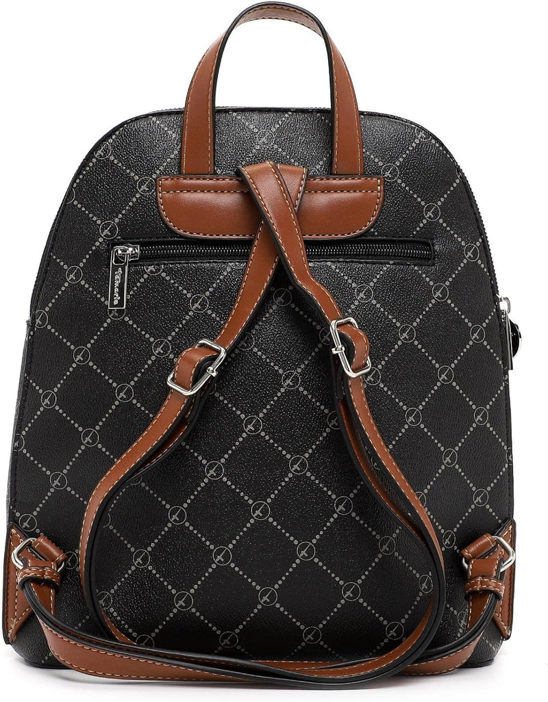 Tamaris Rucksack TAS Anastasia 31168 Damen Rucksäcke Print Black 100 Einheitsgrösse, Black 100 Einhe