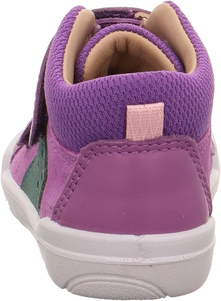 Superfit Baby-Mädchen Superfree Lauflernschuh, Lila Grün 8500
