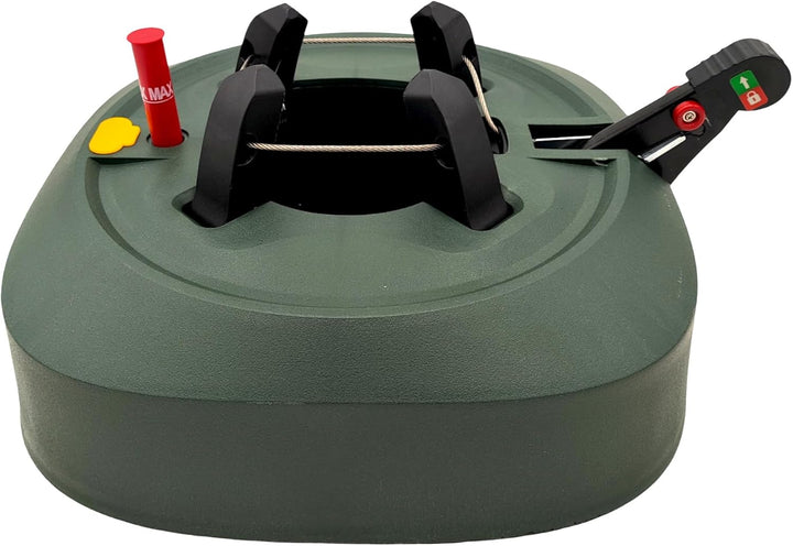 BURI Weihnachtsbaumständer Christbaumständer 2,20 m Baumhöhe - Baumständer Modell 2024 mit Fusspedal