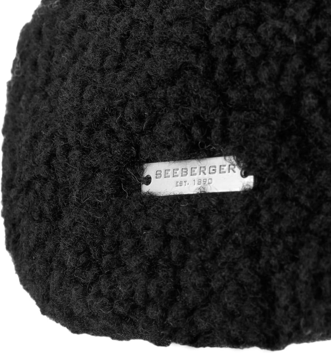 Seeberger Teddy Fur Stirnband Headband Ohrenschutz Ohrenwärmer 1 stück (1er Pack) Schwarz, 1 st&amp;