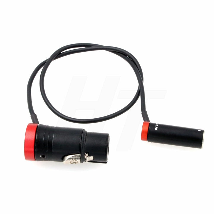 HangTon Mikrofon-Audiokabel für Canon C70 Blackmagic BMPCC 4K 6K Pro BMCC6K Kamera, Mini XLR TA3M au