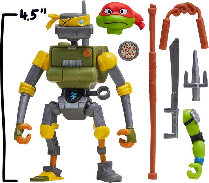 Teenage Mutant Ninja Turtles: Mutations Mix and Match 11,4 cm Metalhead Actionfigur