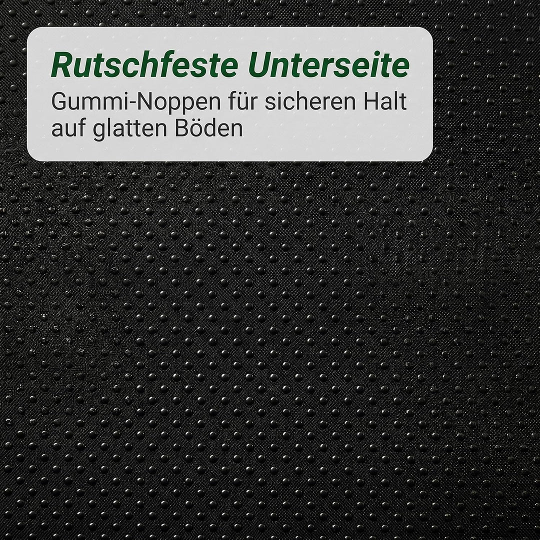 Relaxdays Hundetreppe, 4 Stufen, Stauraum, HxBxT: 65 x 40 x 70 cm, faltbar, Stoffbezug, Hunderampe B