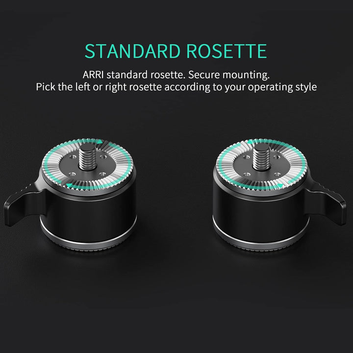 Tilta Rechte Seite Schnelleinstellung Rosette Adapter Filmemacher Kit Kompatibel mit Tilta Lightweig