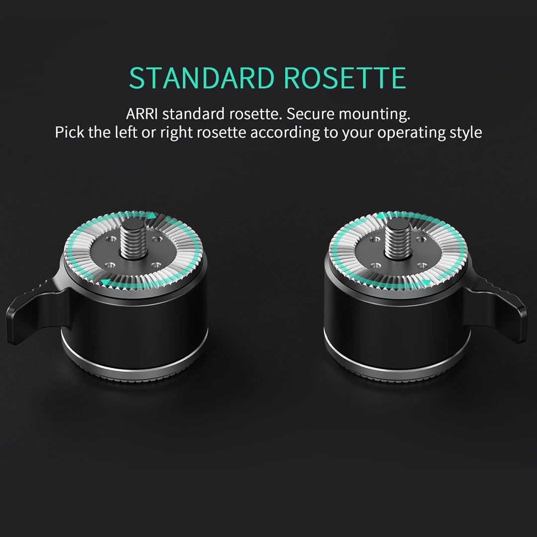 Tilta Rechte Seite Schnelleinstellung Rosette Adapter Filmemacher Kit Kompatibel mit Tilta Lightweig