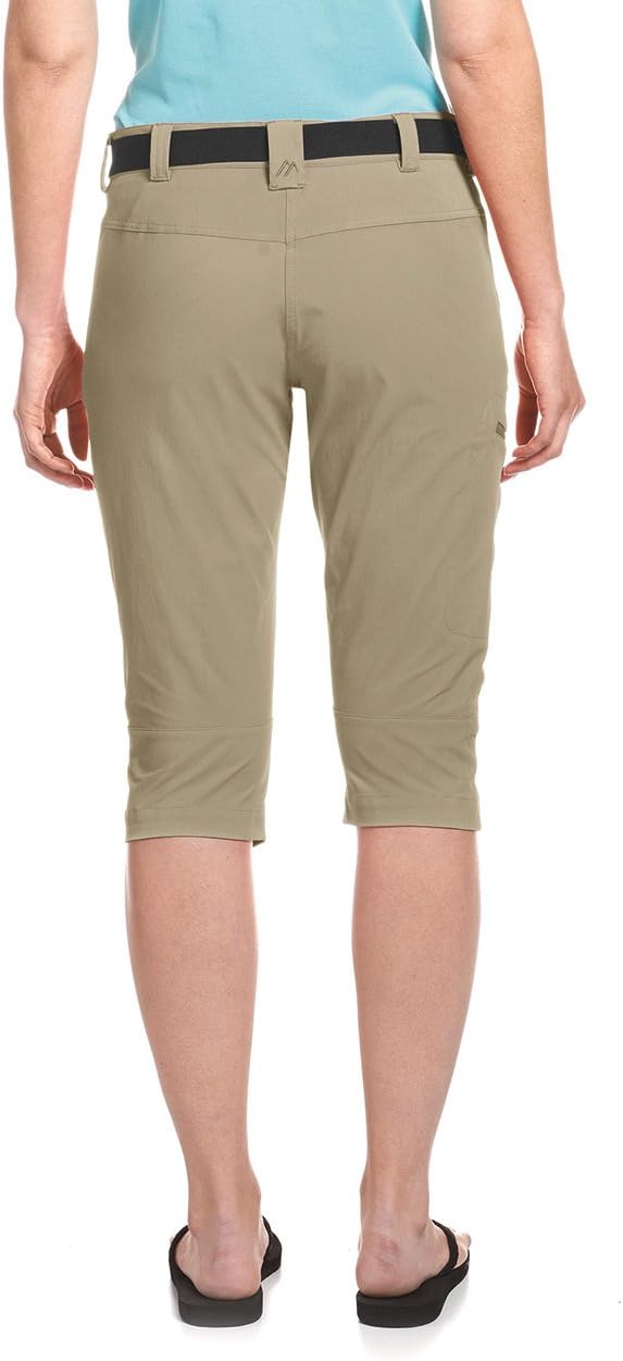 Maier Sports Damen Inara slim 3/4 Bermuda Shorts, coriander, 40