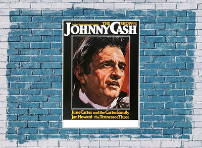 Johnny Cash - The Show, 1978 » Konzertplakat/Premium Poster | Live Konzert Veranstaltung | DIN A1 «