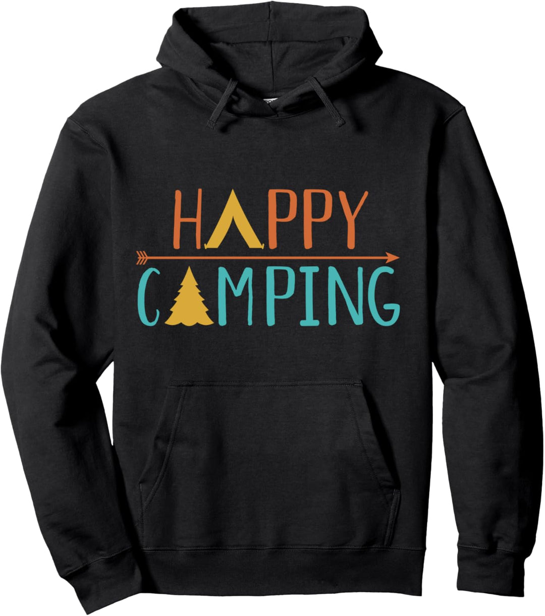 Happy Camping Pullover Hoodie