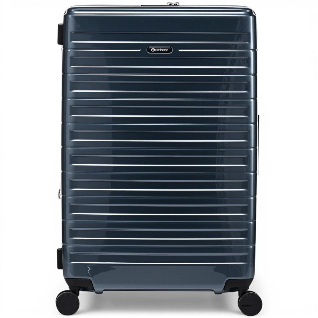 Eminent Voyager Koffer Gross 77x51x30 cm, Erweiterbar, Hartschalenkoffer, 4 Rollen, Leicht, TSA Schl