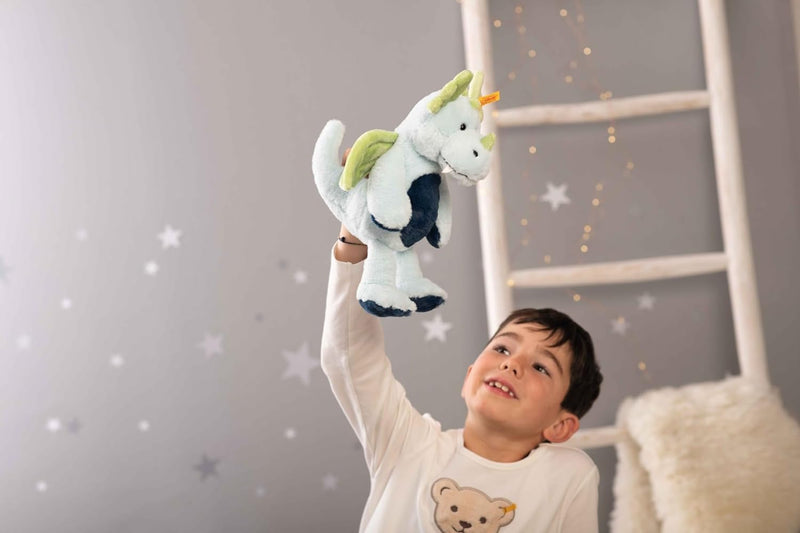 Steiff 067105 Samu Drache - 28 cm - Kuscheltier - bunt