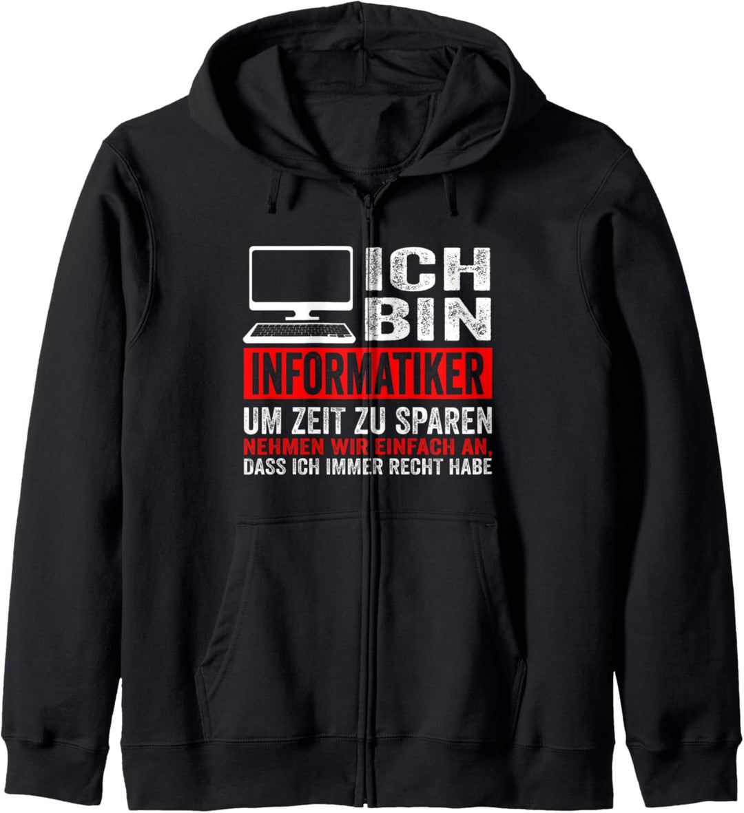Informatiker IT Experte Informatik Informatik Lustiges Kapuzenjacke