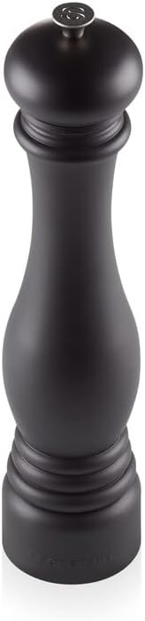 Le Creuset Classic Salzmühle, Gross, Robuster ABS-Kunststoff, Korrosionsbeständig, 518 g, Schwarz ma