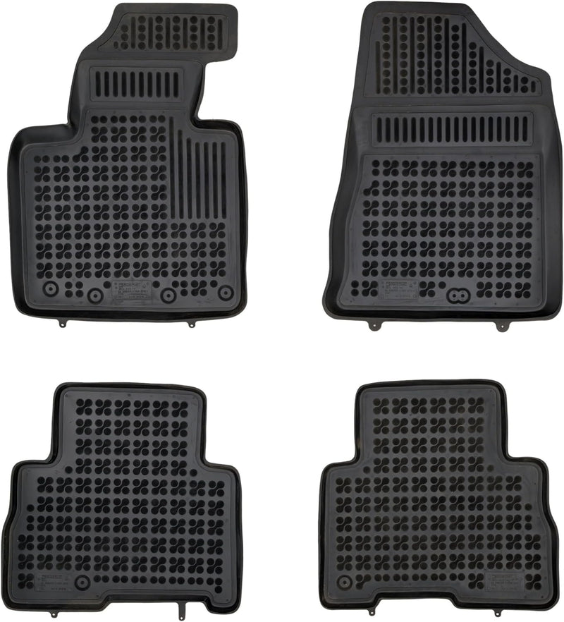 SMK Auto fussmatten gummimatten passt für Kia Sorento II 2012-2015 fussmatten Auto für alle Jahresze