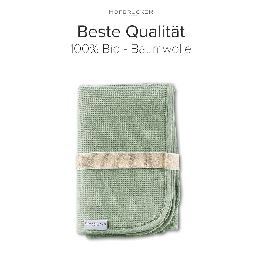 Hofbrucker® Windeltasche, Wickeltasche mit Wickelunterlage für unterwegs, faltbare Wickelclutch mit