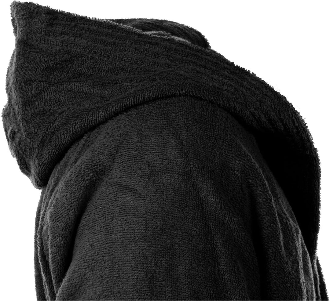 Bassetti Bademantel mit Kapuze aus Baumwolle, für Herren und Damen, erhältlich in verschiedenen Grös
