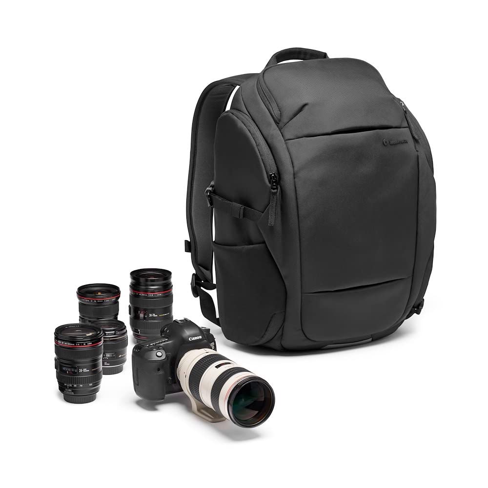 Manfrotto Advanced Travel III Fotorucksack für Kamera und Laptop, Tasche für Spiegelreflexkamera mit