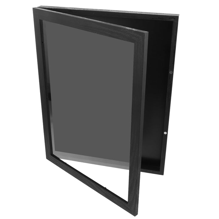 OSALADI Holzrahmen für Fussballtrikots, Schattenbox für Fussballtrikots, Wand-Desktop-Rahmen für Bas