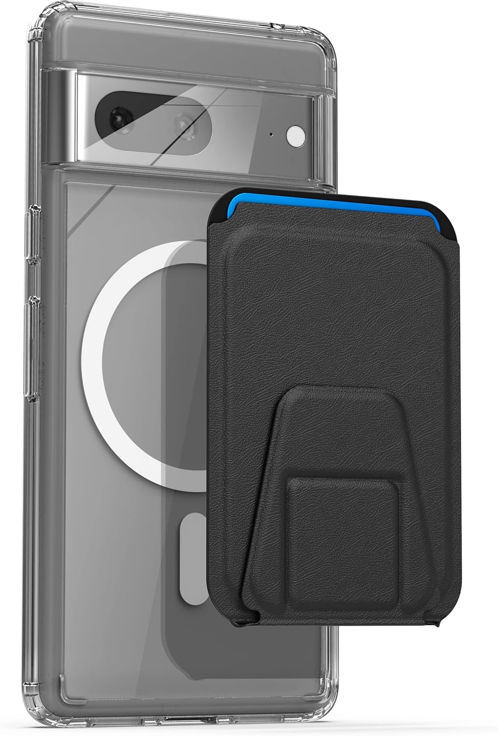 Encased Transparente Rückseite, entworfen für Google Pixel 7, magnetische Handyhülle, kompatibel mit