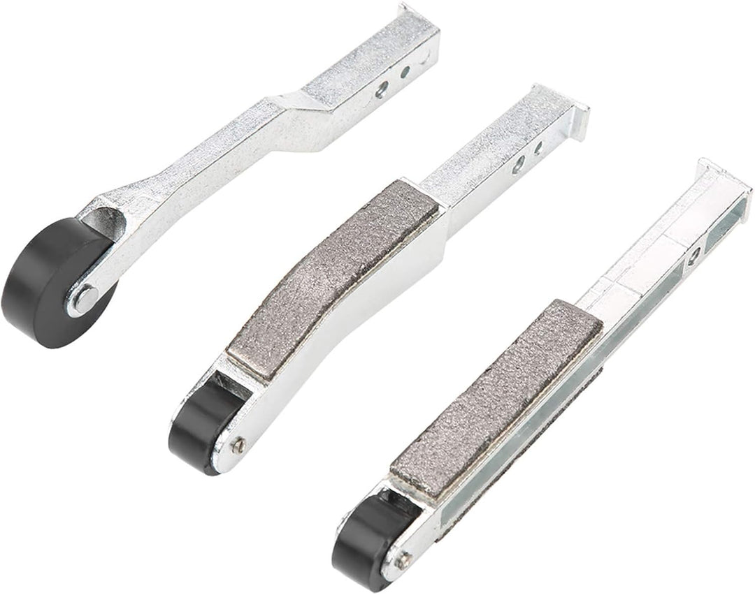 Schleifbandadapter für 4,5 Zoll Winkelschleifer 14mm Welle, Winkelschleifer zu Bandschleifer, mit 3