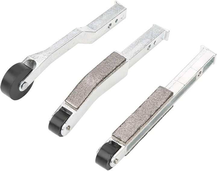 Schleifbandadapter für 4,5 Zoll Winkelschleifer 14mm Welle, Winkelschleifer zu Bandschleifer, mit 3