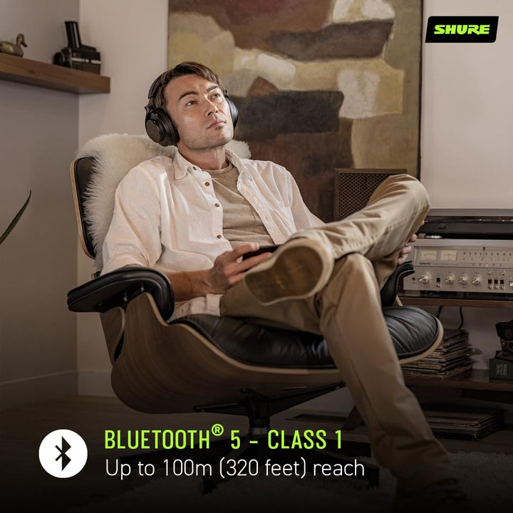 Shure AONIC 50 GEN 2 Kabellose Kopfhörer mit Noise Cancelling - Schwarz Gen 2 Schwarz, Gen 2 Schwarz