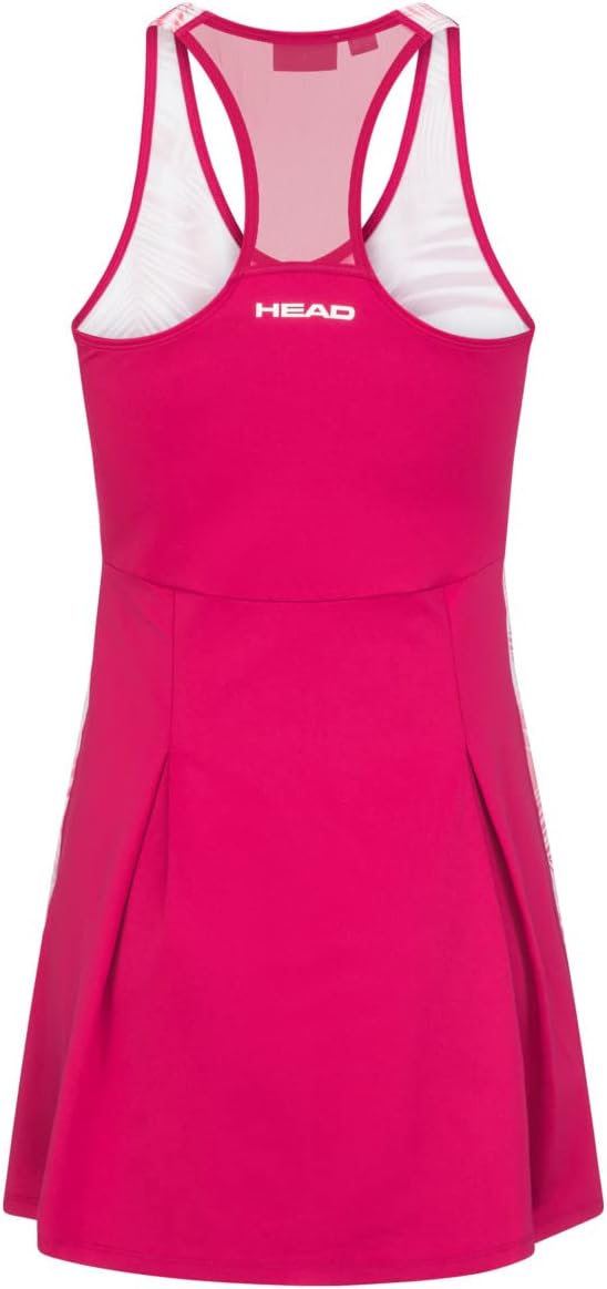 HEAD Damen Spirit Dress S Mulberry/Print, S Mulberry/Print