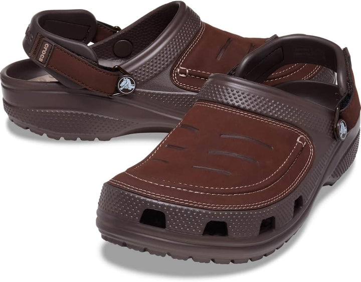 Crocs Men's Yukon Vista LiteRide Clog 43/44 EU Braun, 43/44 EU Braun