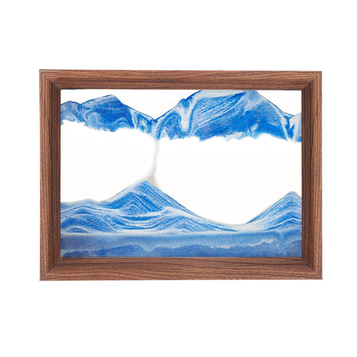 AzureLeap Sandbilder zum Drehen 3D Sandscape die Sandkunst in Tiefsee Fliessende Sandmalerei Sandbil