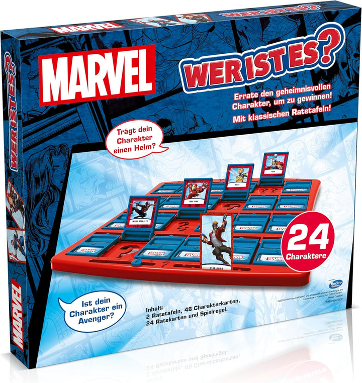 Winning Moves Wer ist es? Marvel Edition - Wer ist es Spiel Marvel Brettspiel für Kinder - Fanartike