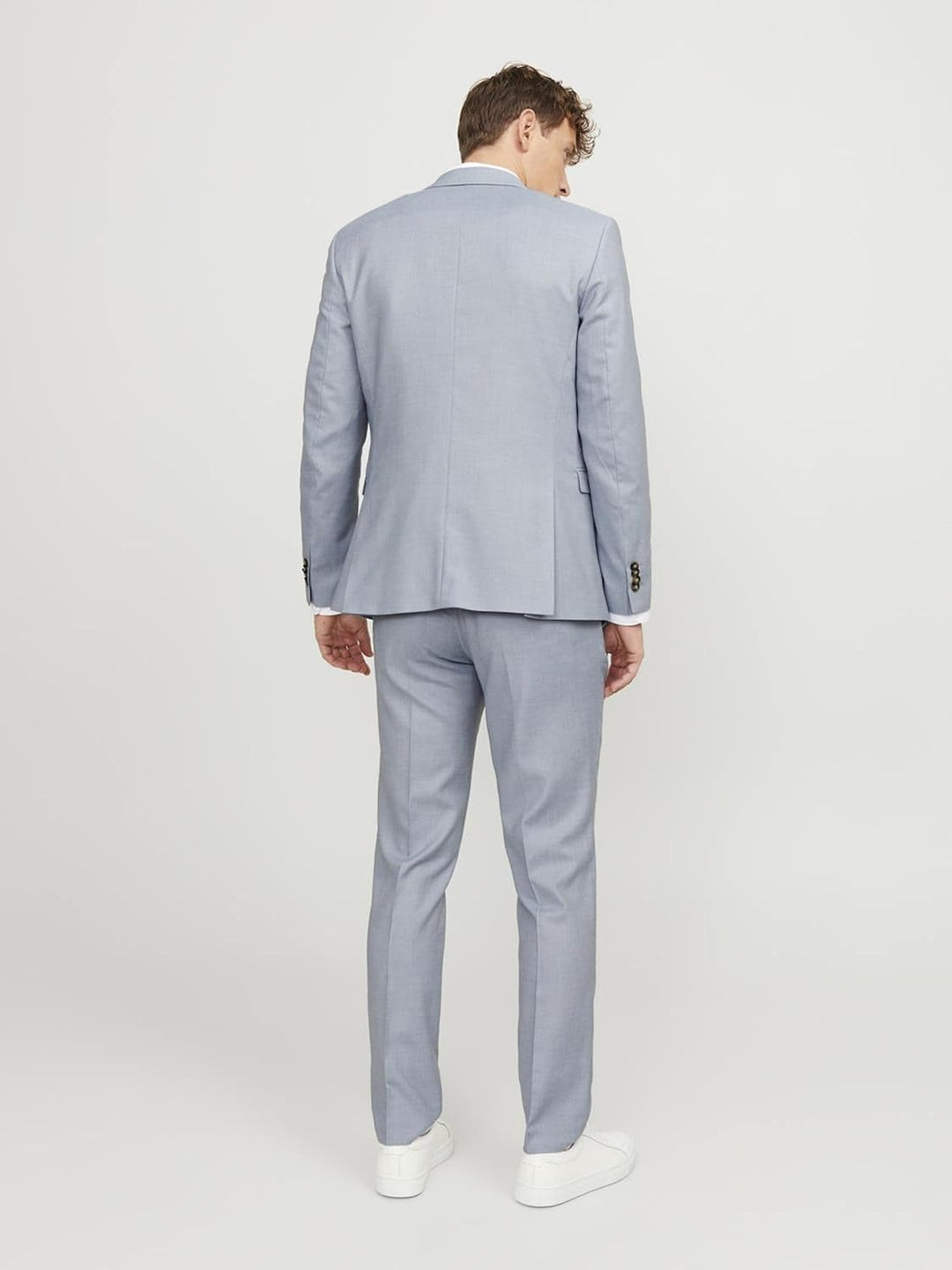JACK & JONES Male Einreihiger Blazer JPRSOLARIS Super Slim Fit Blazer 54 Cashmere Blue/Fit:super Sli