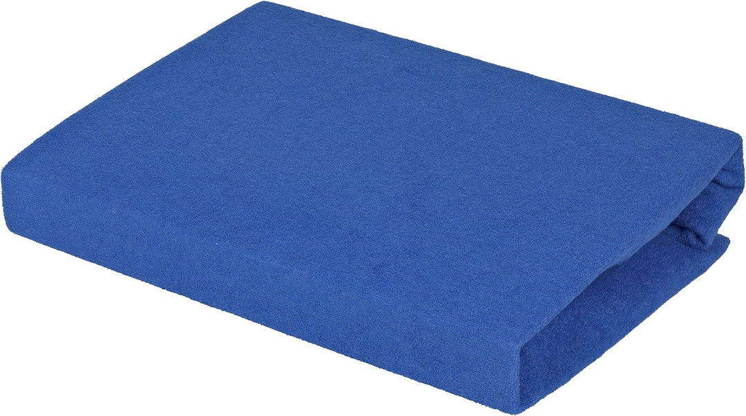 Gerald Wittmann Spannbettlaken 180x200-200x200 cm, Frottee, Royal-blau Royal Blau 180x200 - 200x200